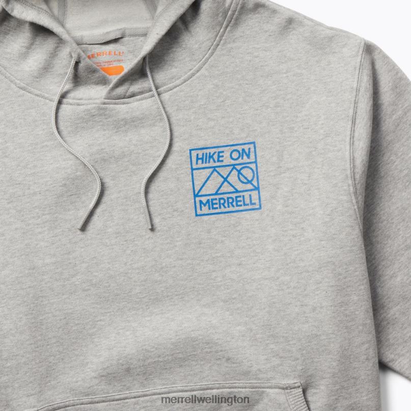 Hike On Hoody (JMF26625-050) Merrell Men 8VV6P787 Clothes Grey Heather