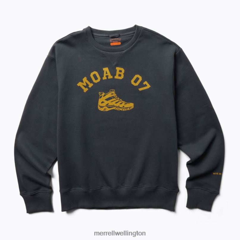 Moab 07 Crew Neck Fleece (JMF26621-425) Merrell Men 8VV6P323 Clothes India Ink