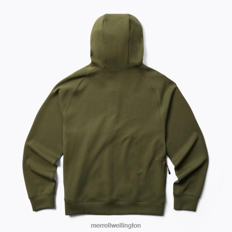 Momentum Hoody (JMS26762-326) Merrell Men 8VV6P159 Clothes Dusty Olive