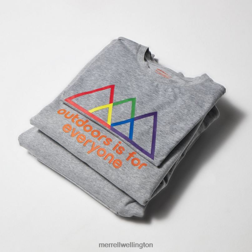 Outdoors Is For Everyone Crewneck Sweatshirt (JMS26875-050) Merrell Men 8VV6P748 Clothes Heather Gray