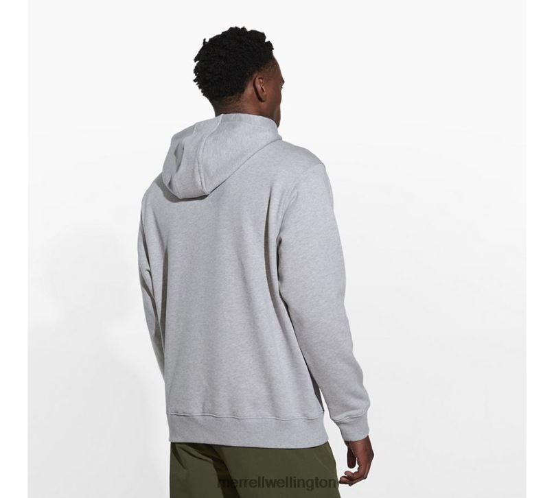 Scrap Pullover Hoody (JMS26641-050) Merrell Men 8VV6P557 Clothes Grey Heather