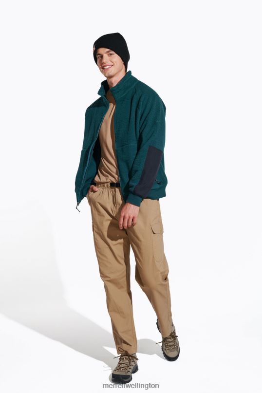 Sherpa Full Zip (JMF26572-325) Merrell Men 8VV6P568 Clothes Sea Moss