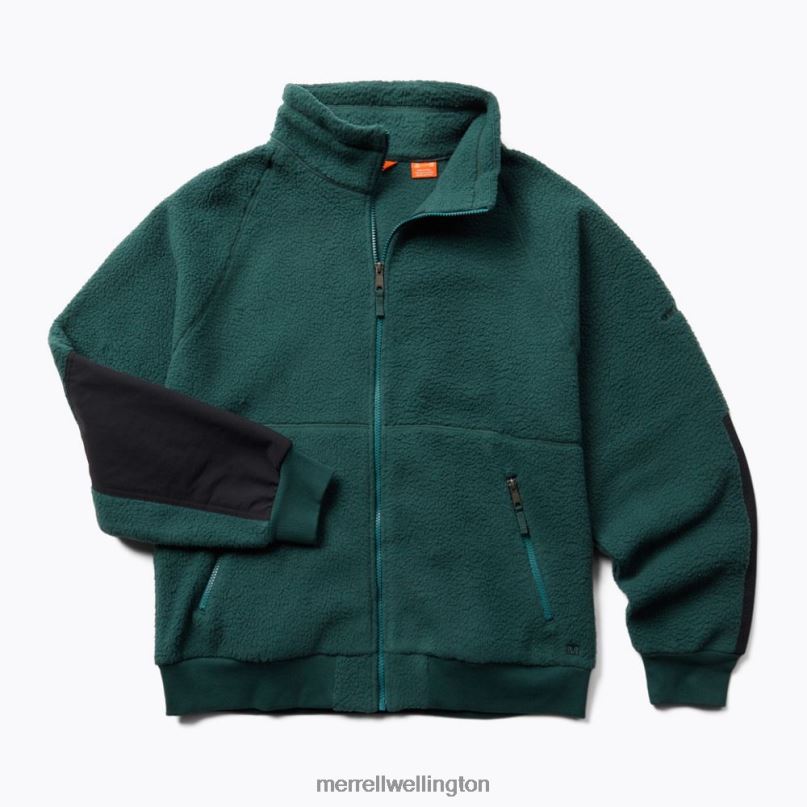 Sherpa Full Zip (JMF26572-325) Merrell Men 8VV6P568 Clothes Sea Moss