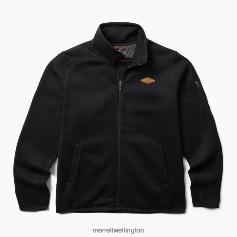 Sweater Weather Full Zip (JMF26296-010) Merrell Men 8VV6P428 Clothes Black