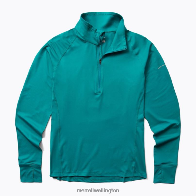Trail Running 1/4 Zip (JWF26557-438) Merrell Men 8VV6P1126 Clothes Lake