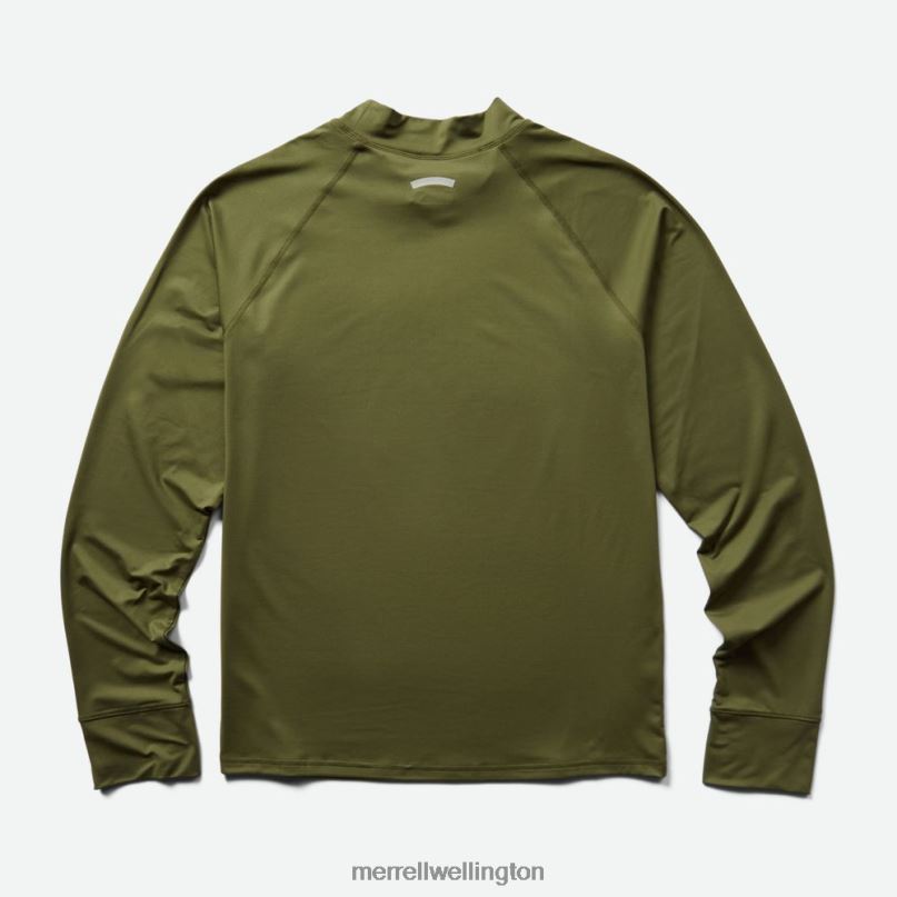 Trail Running Midlayer (JMF26578-326) Merrell Men 8VV6P737 Clothes Dusty Olive
