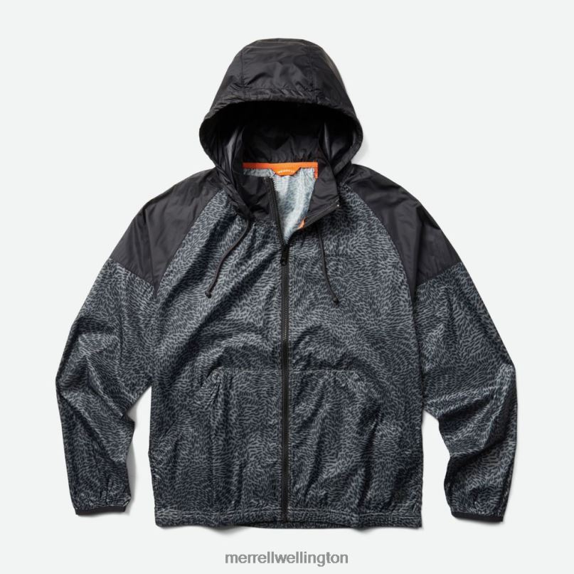 Alder Packable Wind Shell (JMS26322-903) Merrell Men 8VV6P776 Clothes Rock Mini Camo Print