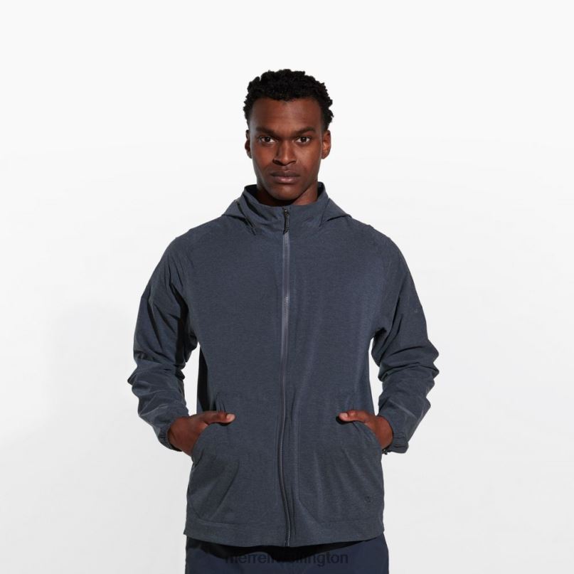 Alpine Packable Rain Shell (JMS26321-003) Merrell Men 8VV6P702 Clothes Black Heather