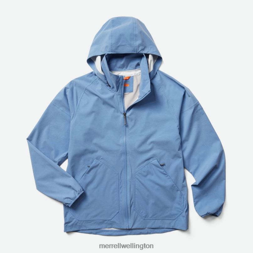 Alpine Packable Rain Shell (JMS26321-427) Merrell Men 8VV6P701 Clothes Riviera Heather