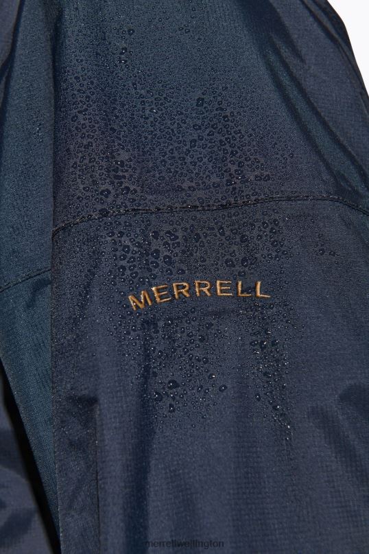 Fallon Rain Shell (JMS26320-010) Merrell Men 8VV6P472 Clothes Black