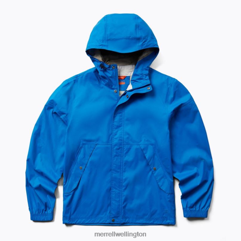 Fallon Rain Shell (JMS26320-439) Merrell Men 8VV6P474 Clothes Victoria Blue