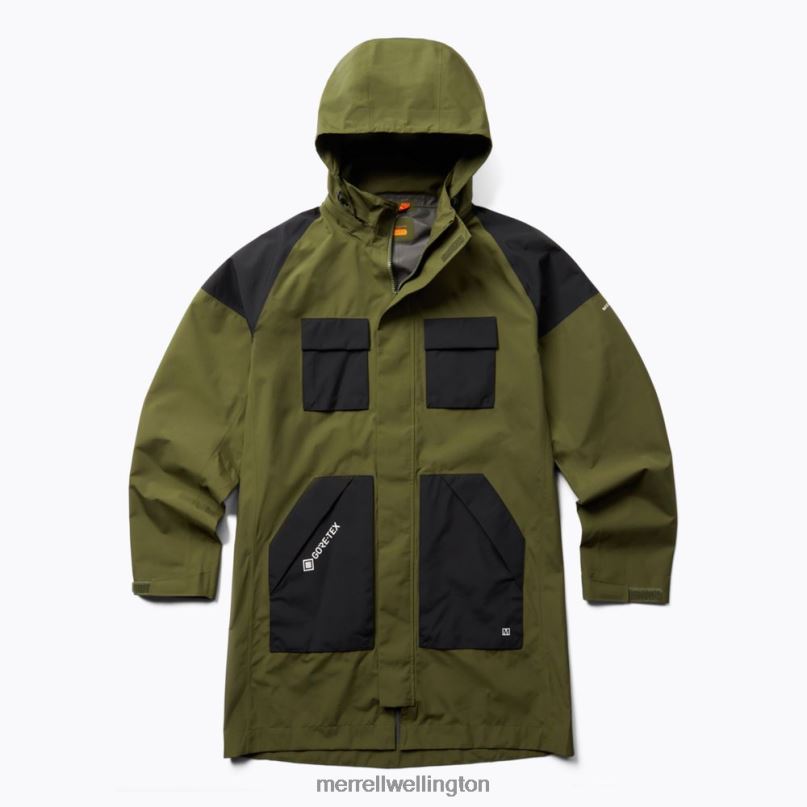 GORE-TEX Cargo Pocket Parka (JMF26677-326) Merrell Men 8VV6P797 Clothes Dusty Olive