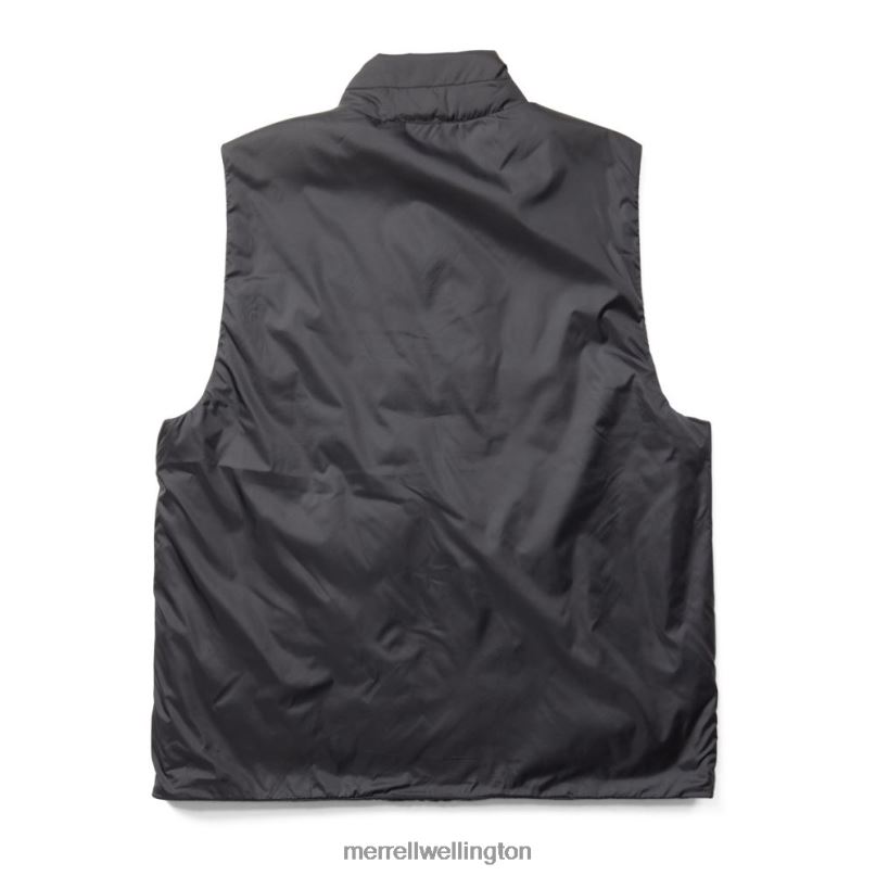 Geotex Insulated Vest (JMS26416-010) Merrell Men 8VV6P591 Clothes Black
