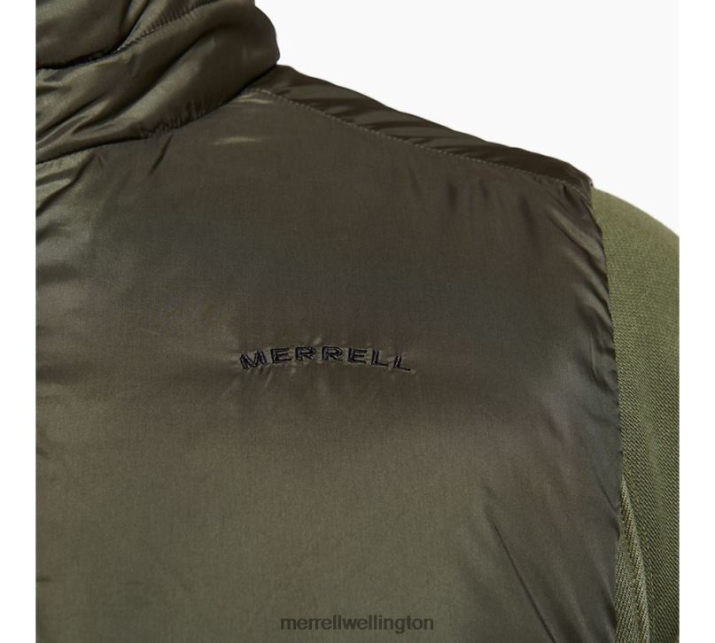 Geotex Insulated Vest (JMS26416-326) Merrell Men 8VV6P590 Clothes Dusty Olive