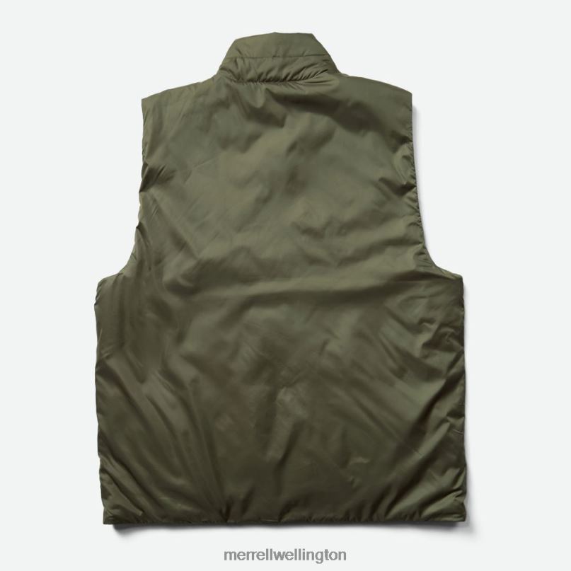 Geotex Insulated Vest (JMS26416-326) Merrell Men 8VV6P590 Clothes Dusty Olive