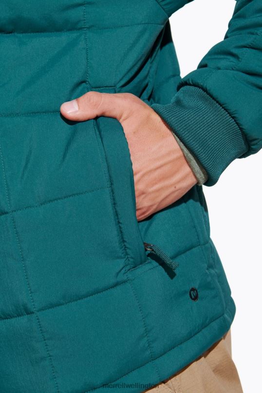 Terrain Insulated Jacket (JMF26569-325) Merrell Men 8VV6P695 Clothes Sea Moss