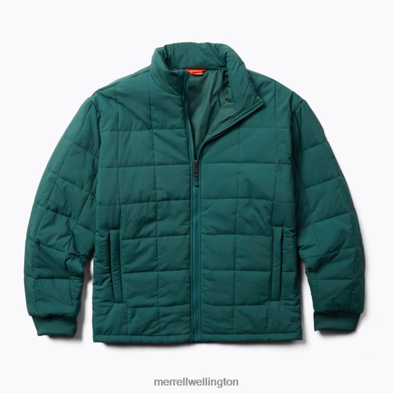 Terrain Insulated Jacket (JMF26569-325) Merrell Men 8VV6P695 Clothes Sea Moss
