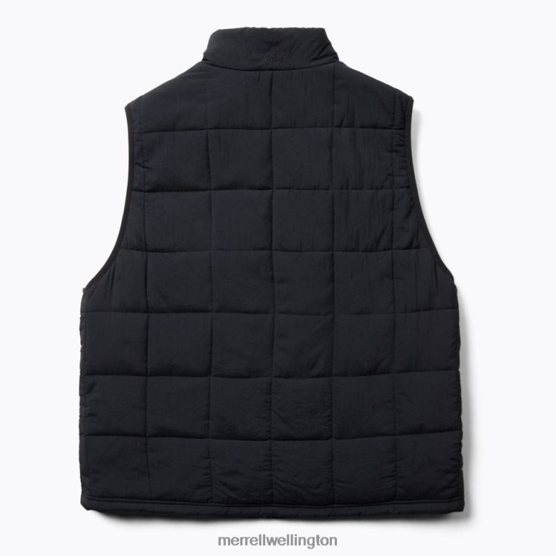 Terrain Insulated Vest (JMF26570-010) Merrell Men 8VV6P745 Clothes Black