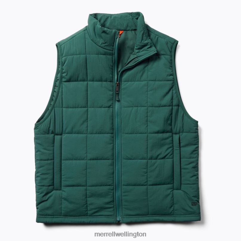 Terrain Insulated Vest (JMF26570-325) Merrell Men 8VV6P746 Clothes Sea Moss