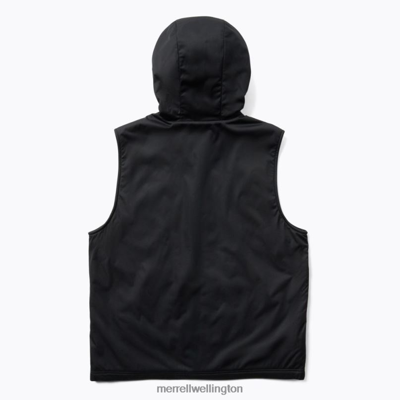 Whisper Hooded Vest (JMS26863-010) Merrell Men 8VV6P595 Clothes Black