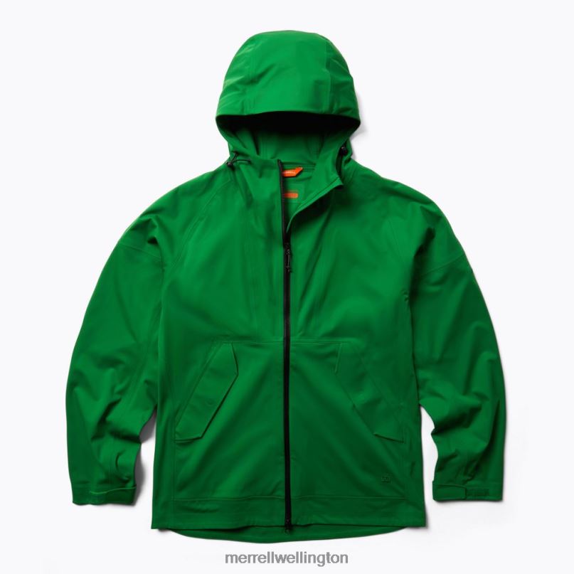 Whisper Rain Shell (JMS26319-320) Merrell Men 8VV6P167 Clothes Abundant Green