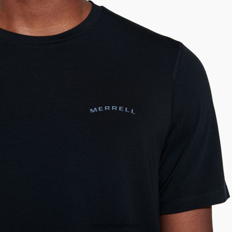 Everyday Tee with Tencel (JMS26443-010) Merrell Men 8VV6P147 Clothes Black