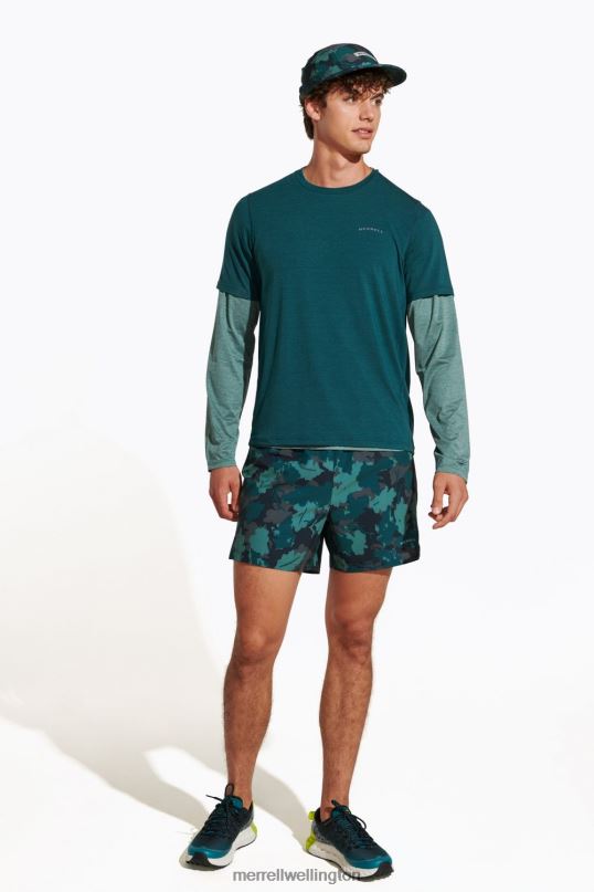 Everyday Tee with Tencel (JMS26443-325) Merrell Men 8VV6P149 Clothes Sea Moss
