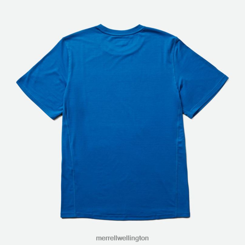 Everyday Tee with Tencel (JMS26443-352) Merrell Men 8VV6P152 Clothes Blue