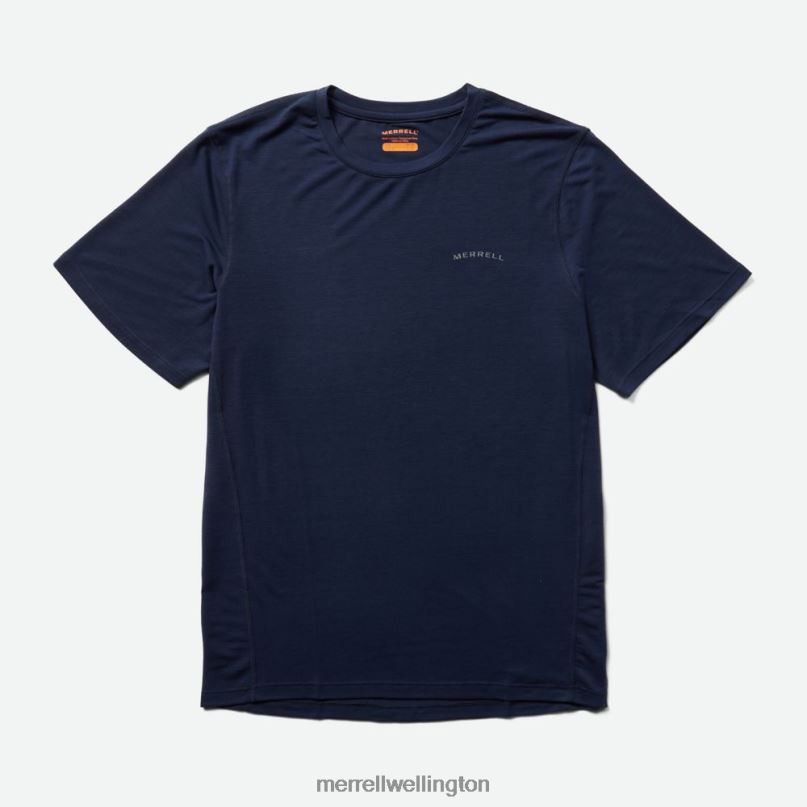 Everyday Tee with Tencel (JMS26443-353) Merrell Men 8VV6P155 Clothes Navy