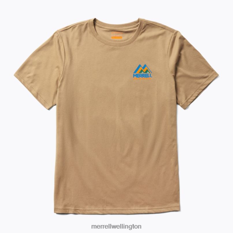 M-Mountain Tee (JMF26620-176) Merrell Men 8VV6P309 Clothes Sepia Tint