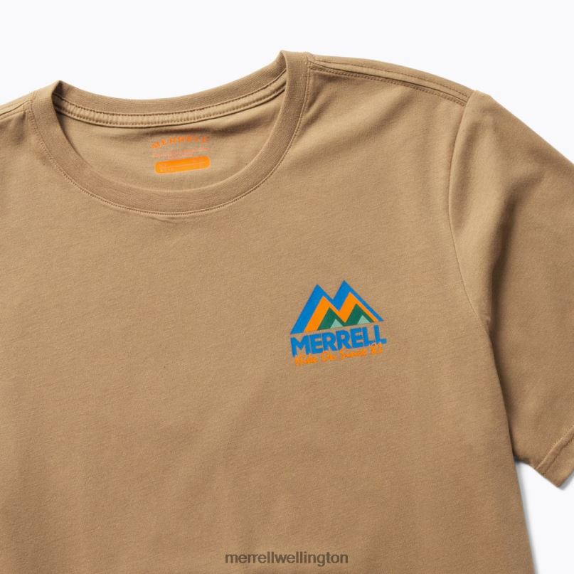 M-Mountain Tee (JMF26620-176) Merrell Men 8VV6P309 Clothes Sepia Tint