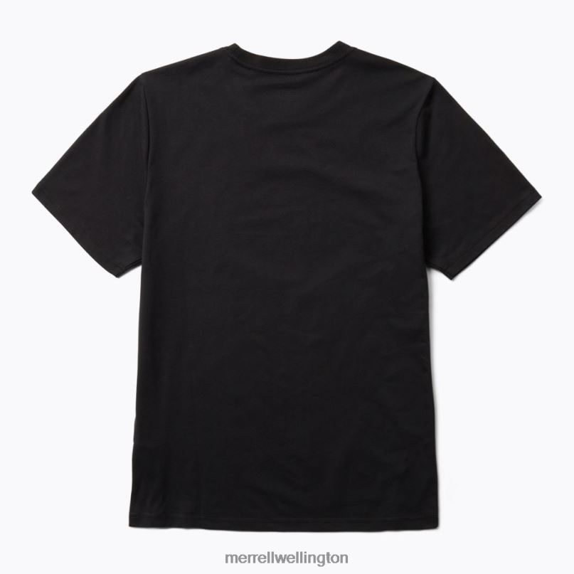 Short Sleeve Tee (JMS26681-010) Unlikely Hikers X Merrell Men 8VV6P451 Clothes Black