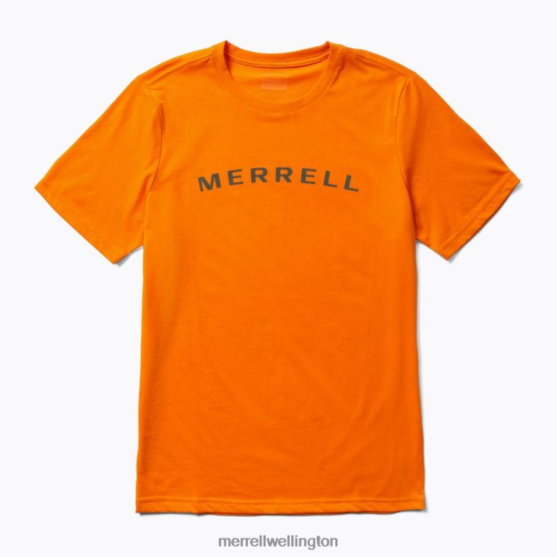 Wordmark Short Sleeve Tee (JMS26332-751) Merrell Men 8VV6P584 Clothes Exuberance