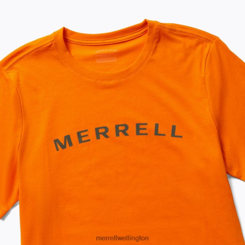 Wordmark Short Sleeve Tee (JMS26332-751) Merrell Men 8VV6P584 Clothes Exuberance