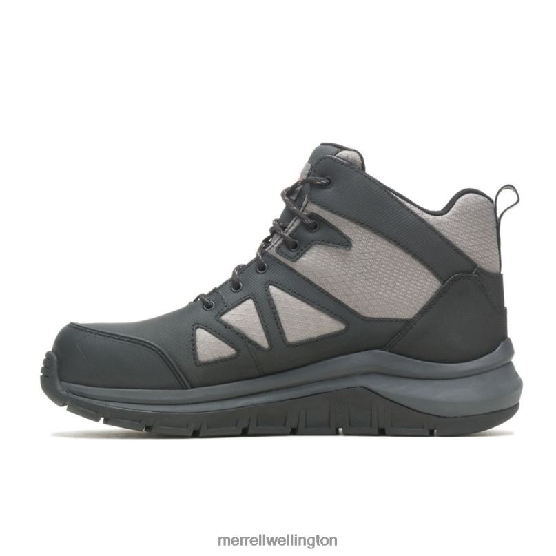 Fullbench Speed Mid Waterproof CF (J005025) Merrell Men 8VV6P689 Shoes Black/Charcoal