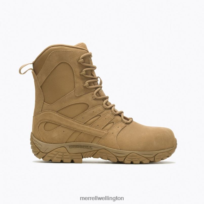 Moab 2 8'' Defense Zip Comp Toe Boot (J099371) Merrell Men 8VV6P448 Shoes Dark Coyote - Click Image to Close