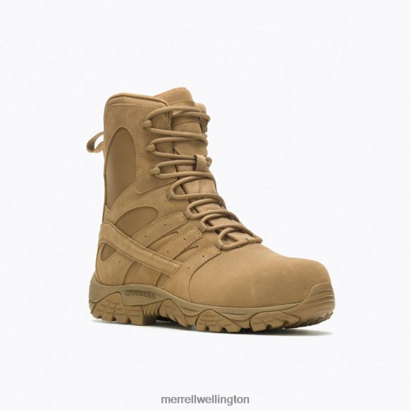Moab 2 8'' Defense Zip Comp Toe Boot (J099371) Merrell Men 8VV6P448 Shoes Dark Coyote