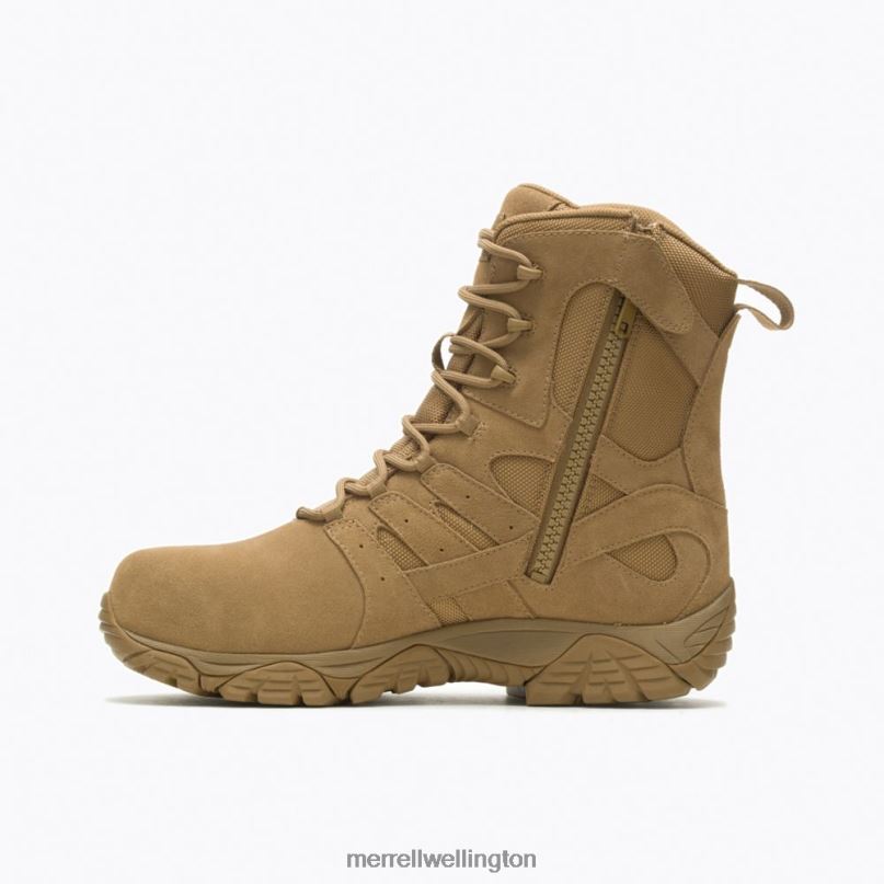 Moab 2 8'' Defense Zip Comp Toe Boot (J099371) Merrell Men 8VV6P448 Shoes Dark Coyote