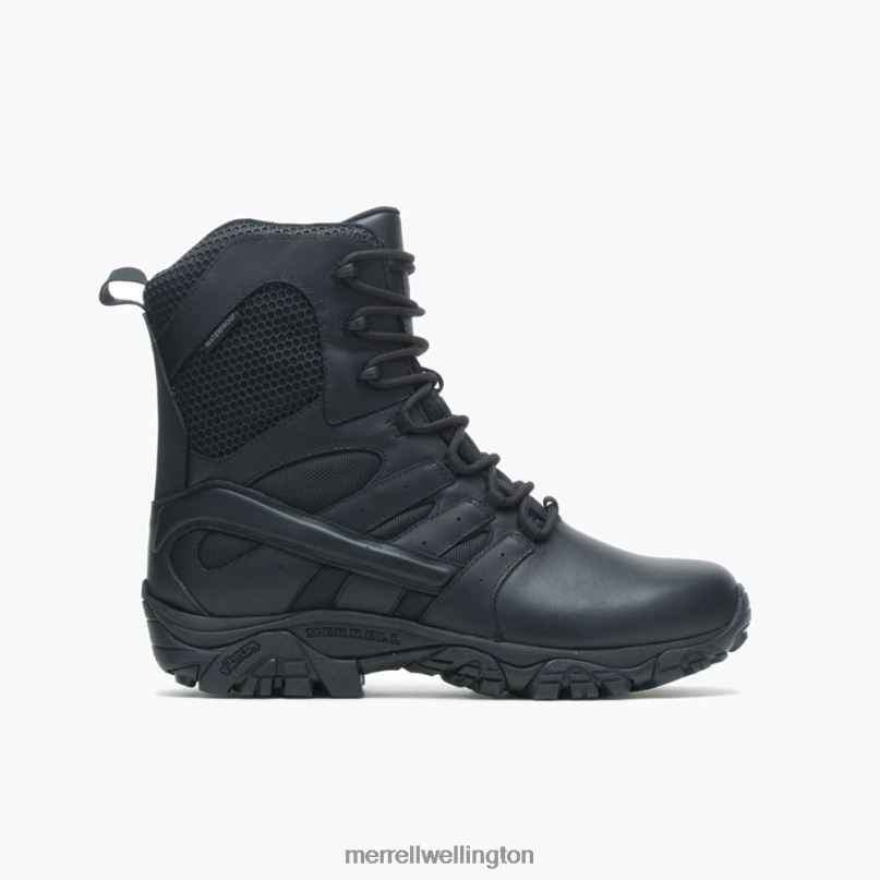 Moab 2 8'' Tactical Response Waterproof Boot Wide Width (J45335W) Merrell Men 8VV6P731 Shoes Black