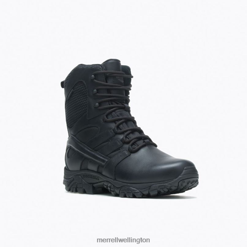 Moab 2 8'' Tactical Response Waterproof Boot Wide Width (J45335W) Merrell Men 8VV6P731 Shoes Black