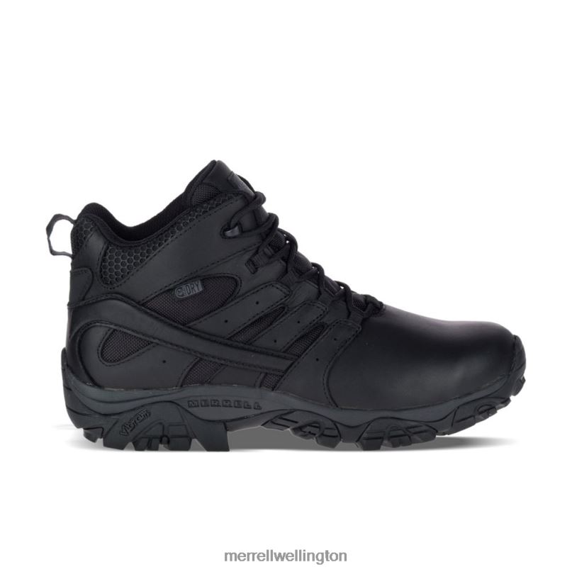Moab 2 Mid Tactical Response Waterproof Boot Wide Width (J45337W) Merrell Men 8VV6P700 Shoes Black