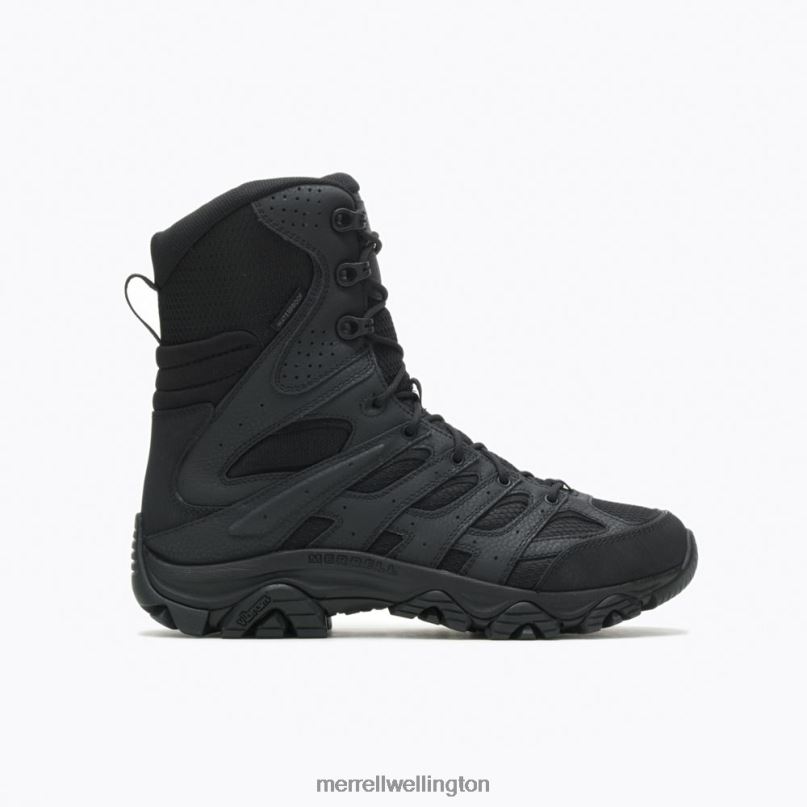 Moab 3 8'' Tactical Zip Waterproof Boot (J003907) Merrell Men 8VV6P630 Shoes Black