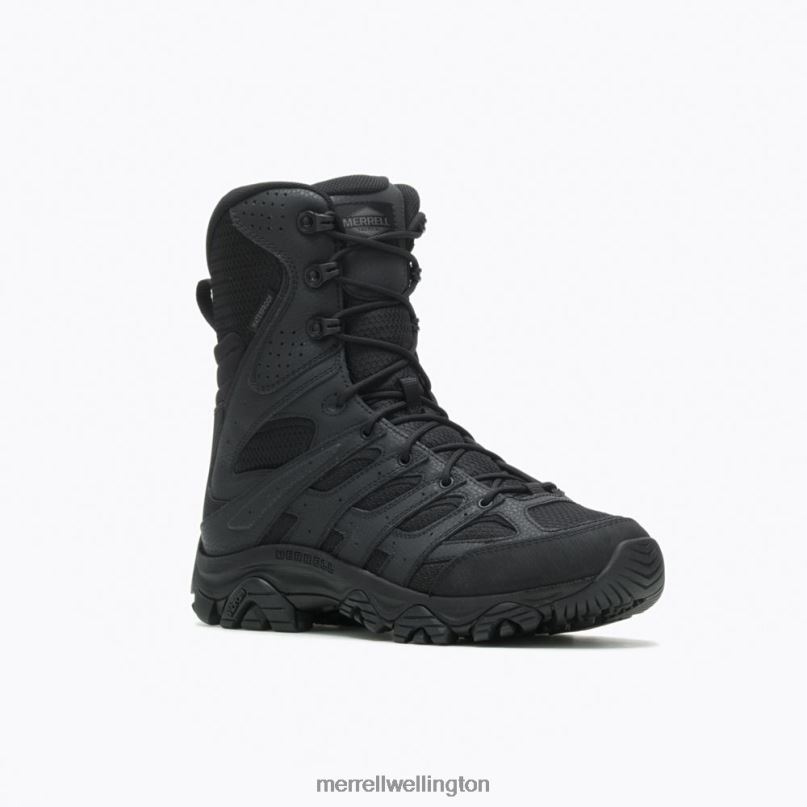 Moab 3 8'' Tactical Zip Waterproof Boot (J003907) Merrell Men 8VV6P630 Shoes Black