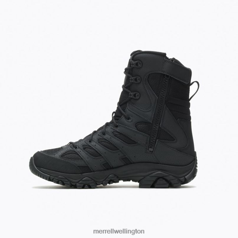 Moab 3 8'' Tactical Zip Waterproof Boot (J003907) Merrell Men 8VV6P630 Shoes Black