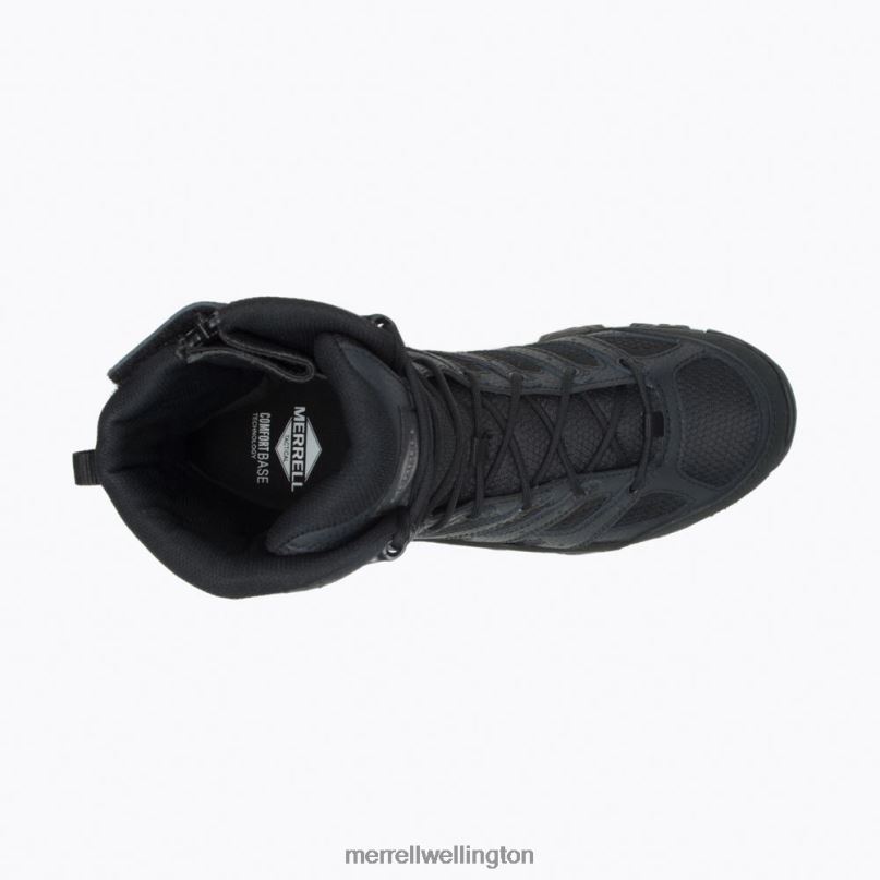 Moab 3 8'' Tactical Zip Waterproof Boot (J003907) Merrell Men 8VV6P630 Shoes Black
