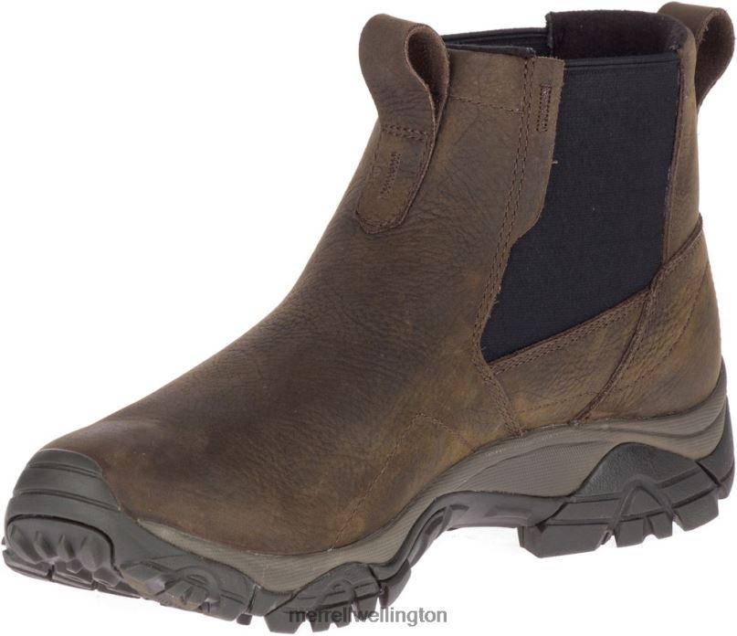 Moab Adventure Chelsea Polar Waterproof (J88453) Merrell Men 8VV6P502 Shoes Brown