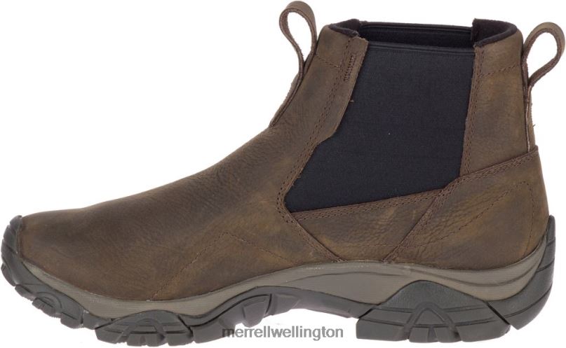 Moab Adventure Chelsea Polar Waterproof (J88453) Merrell Men 8VV6P502 Shoes Brown