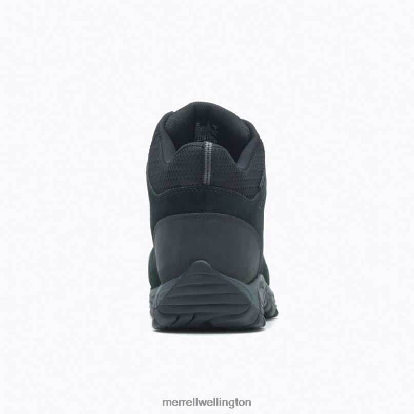 Moab Onset Mid Waterproof Comp Toe Work Boot (J099509) Merrell Men 8VV6P433 Shoes Black