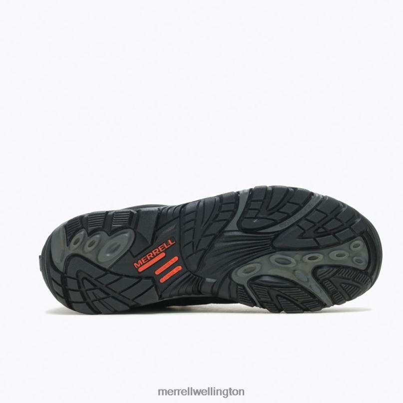 Moab Vertex Mid Waterproof Comp Toe Work Boot Wide Width (J05241W) Merrell Men 8VV6P619 Shoes Black