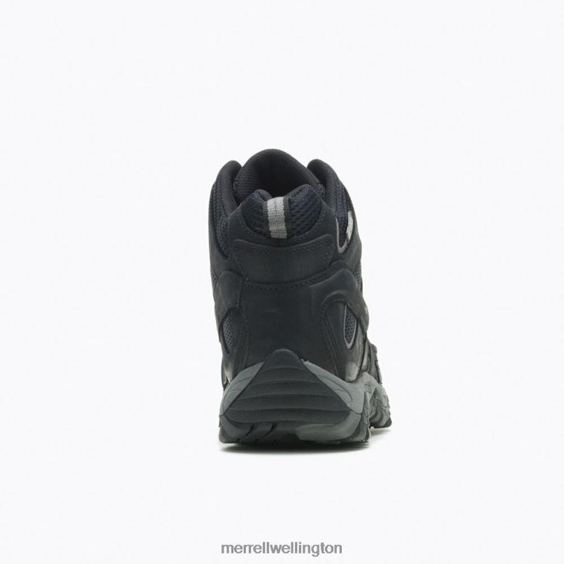 Moab Vertex Mid Waterproof Comp Toe Work Boot Wide Width (J05241W) Merrell Men 8VV6P619 Shoes Black